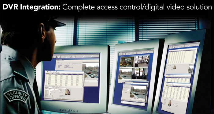 DVR Integration: Video and Access Control Surveillance